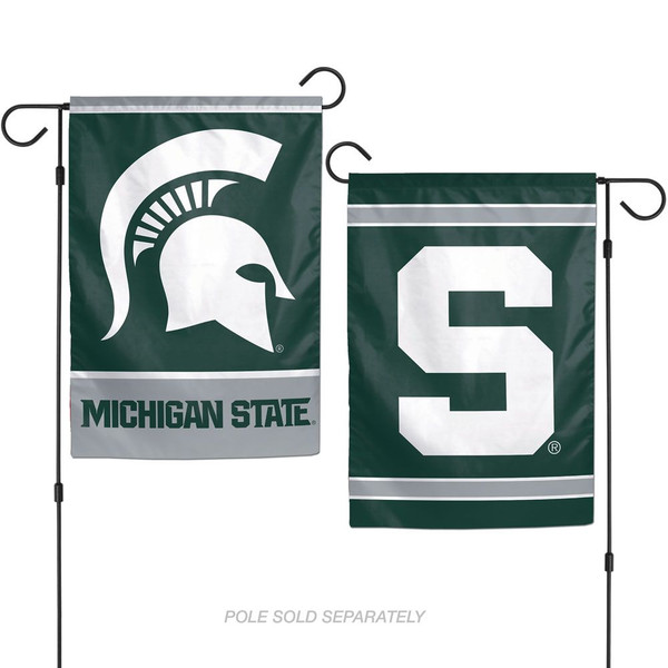 Michigan State Spartans Wincraft 2 Sided Garden Flag