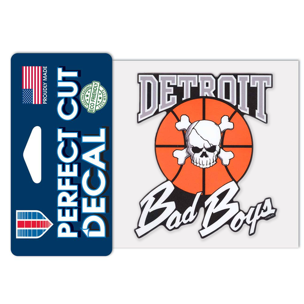 Detroit Bad Boys 4" x 4" Perfect Cut Color Decal