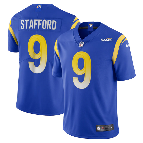 Rams Matthew Stafford Vapor White Jersey