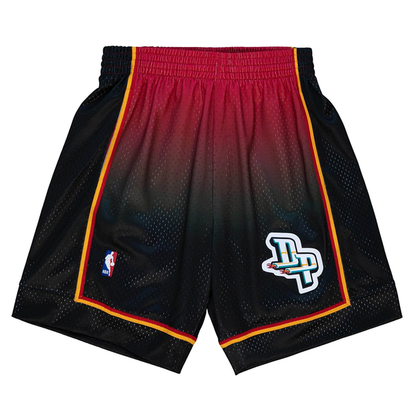 Mitchell & Ness Mens Fadeaway Swingman Shorts 1986 Gold M Athletic