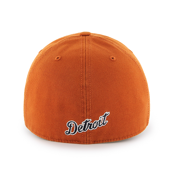 Detroit Tigers 47 Brand Franchise Fitted Hat - Burnt Orange