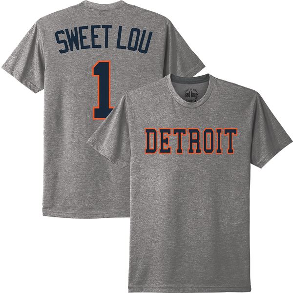 Sweet Lou MI Culture T-Shirt - Gray