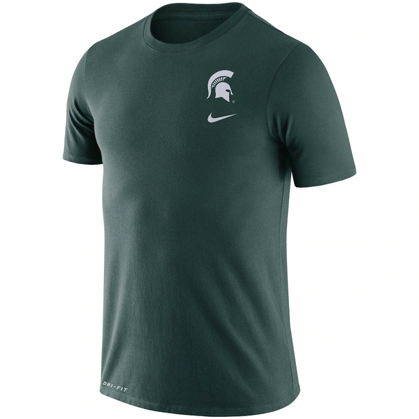 Michigan State Spartans Nike Dri-FIT DNA Logo Performance T-Shirt - Green