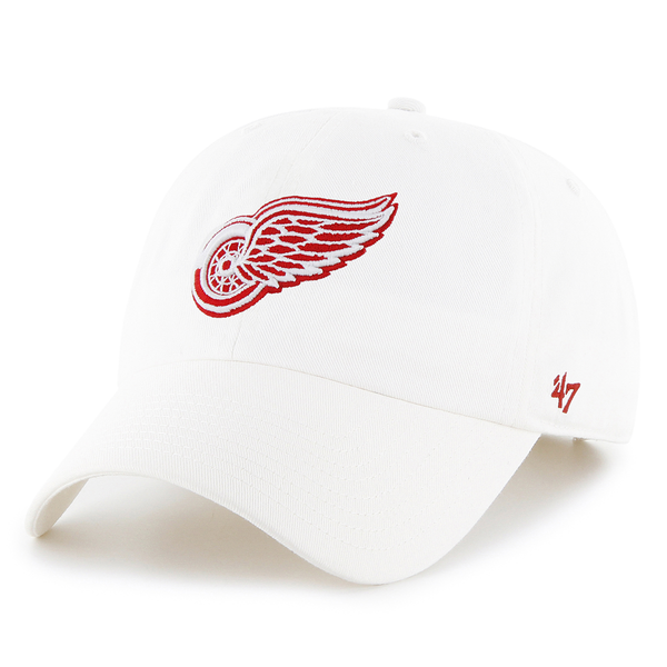 Detroit Red Wings '47 Clean Up Adjustable Hat - White