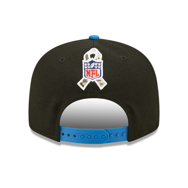 Detroit Lions New Era 2022 Salute to Service 9Fifty Snapback Hat - Black