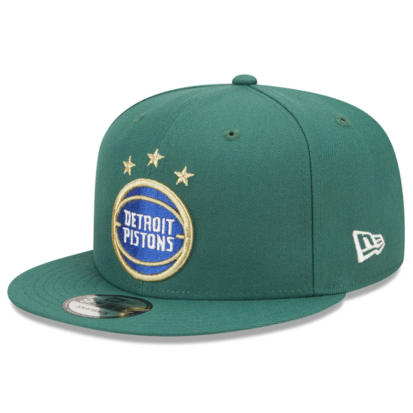 Detroit Pistons New Era 2022/23 City Edition Alternate 9Fifty Snapback Hat - Green