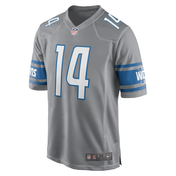 Amon-Ra St. Brown Detroit Lions Nike Color Rush Game Jersey - Steel Gray