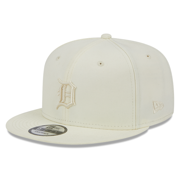 Detroit Tigers White on Red 59FIFTY Men's Fitted Cap by Vintage Detroit Collection