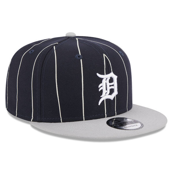 Detroit Tigers Navy/Gray Vintage New Era 9FIFTY Snapback Hat