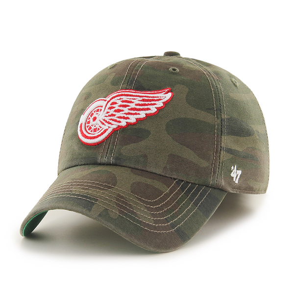 Detroit Red Wings 47 Brand Harlan Franchise Fitted Hat - Camo