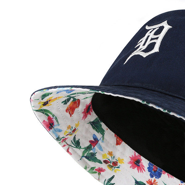 Detroit Tigers 47 Brand Women's Highgrove Bucket Hat - Navy