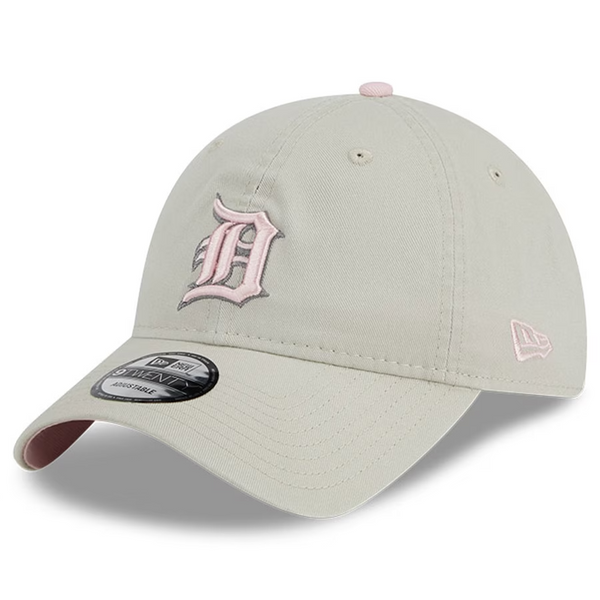 Girls Youth Detroit Tigers New Era Pink 2022 Mother's Day 9TWENTY  Adjustable Hat