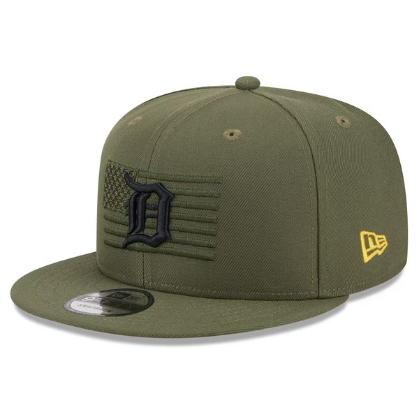 New Era Detroit Tigers MLB Olive 9FIFTY Snapback Hat