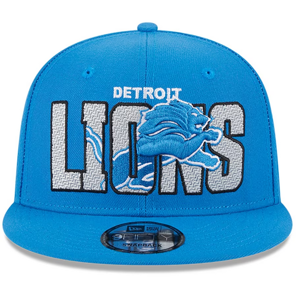 Detroit Lions New Era 2023 Sideline 9FIFTY Snapback Hat - Gray Adjustable