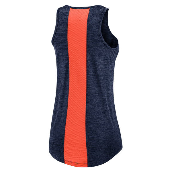 Detroit Tigers Nike Women's Right Mix High Neck Tank Top - Navy