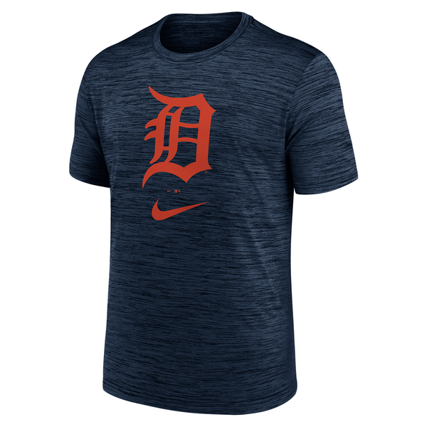  Detroit Tigers Heathered Navy Synthetic Performance Official  Logo T-Shirt : Sports & Outdoors