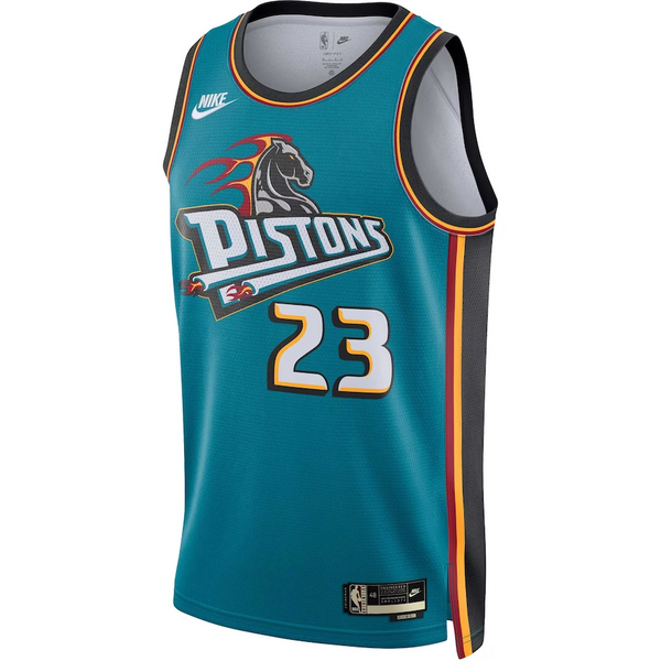 Jaden Ivey Detroit Pistons Nike 2022-23 Classic Edition Swingman Jersey - Teal