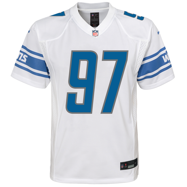 Aidan Hutchinson Detroit Lions Nike Youth Game Jersey - White