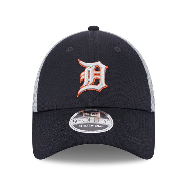 New Era Detroit Tigers 9Forty Navy Fan Wave Adjustable Hat - Gameday Detroit