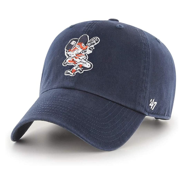 Detroit Tigers '47 Cooperstown Collection Swinging Kitty Clean Up Adjustable Hat - Navy