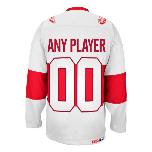 ccm red wings jersey