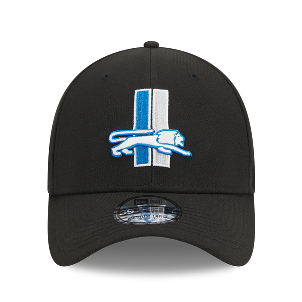 Detroit Lions New Era Evergreen 39Thirty Flex Hat - Black