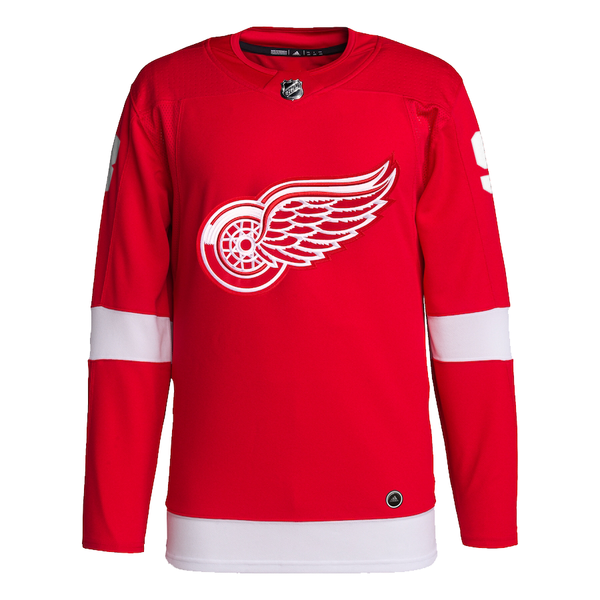 Men's Adidas Red Detroit Wings Authentic Custom Jersey