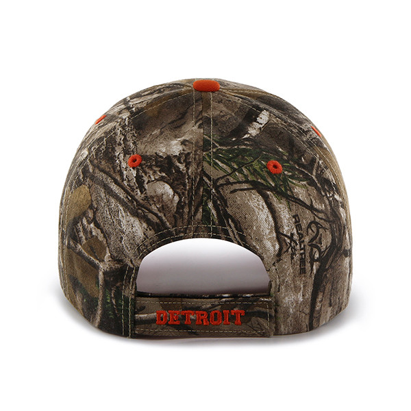 Detroit Tigers '47 Real Tree Frost MVP Adjustable Hat - Camo