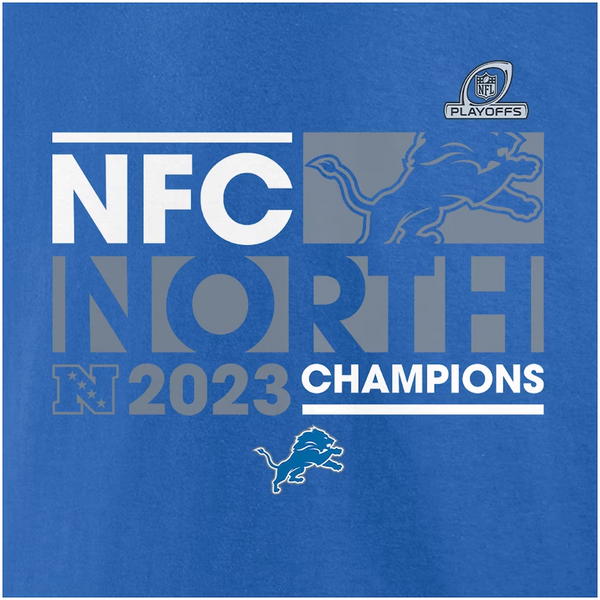 Detroit Lions NFC North Champions Gear, Official Detroit Lions