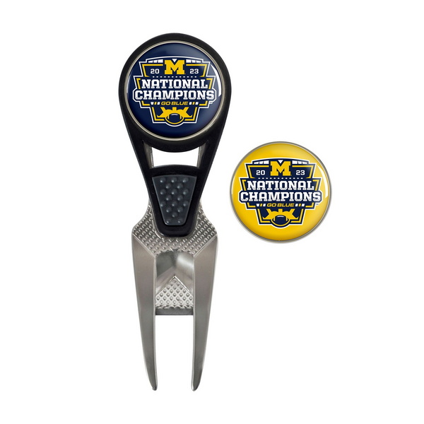 Michigan Wolverines WinCraft 2023 National Champions Repair Tool and Ball Markers