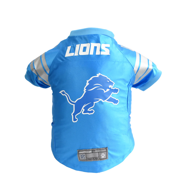 Detroit Lions Little Earth Pet Premium Jersey - Blue