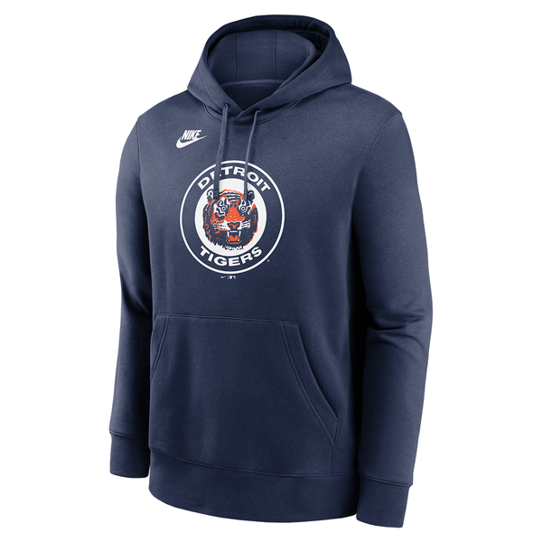 Detroit Tigers Nike Cooperstown Pullover Hoodie - Navy