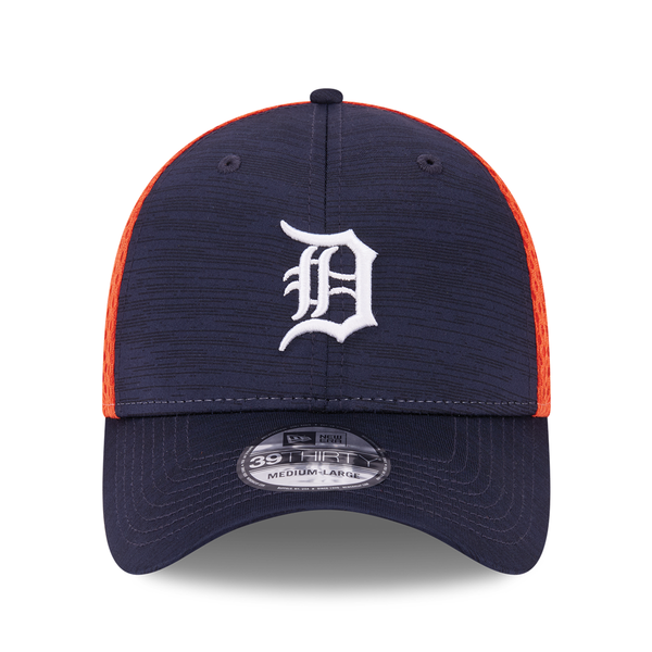 Detroit Tigers New Era Game Day Neo 39Thirty Flex Hat - Navy/Orange