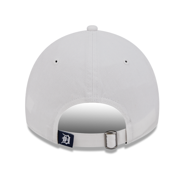 Detroit Tigers New Era Court Sport 9Twenty Adjustable Hat - White