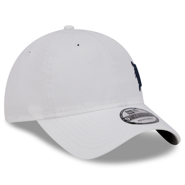 Detroit Tigers New Era Court Sport 9Twenty Adjustable Hat - White