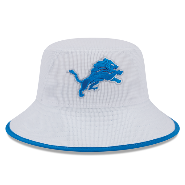 Detroit Lions New Era Game Day Bucket Hat - White