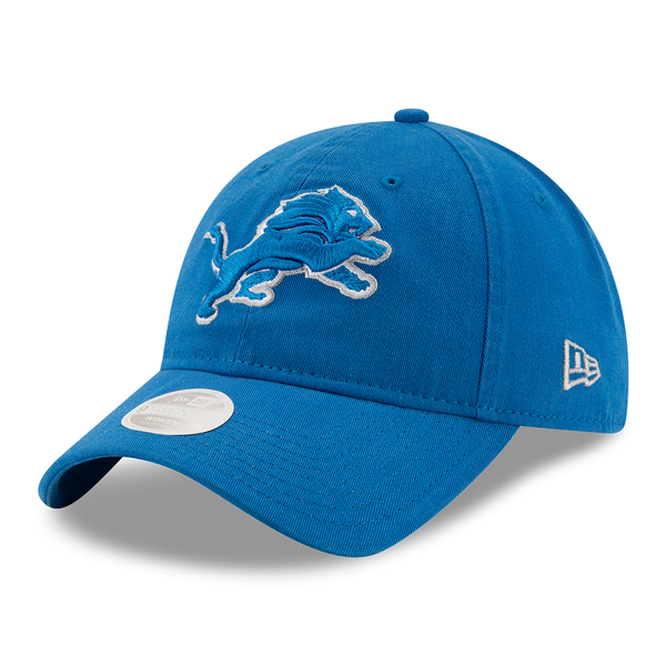 Detroit Lions New Era Women's Core Classic 9Twenty Adjustable Hat - Blue