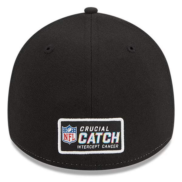 Detroit Lions New Era 2023 Crucial Catch 39Thirty Flex Hat - Black