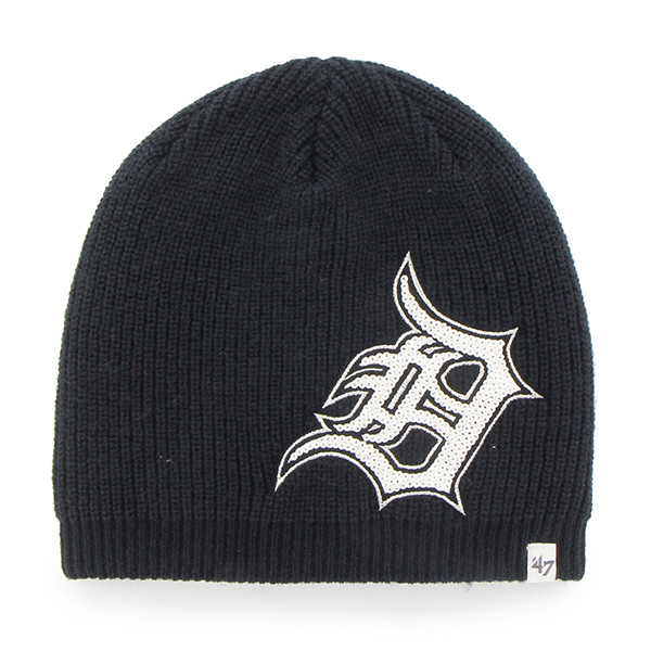 47 Brand Detroit Tigers Women's Navy Sparkle Knit Beanie