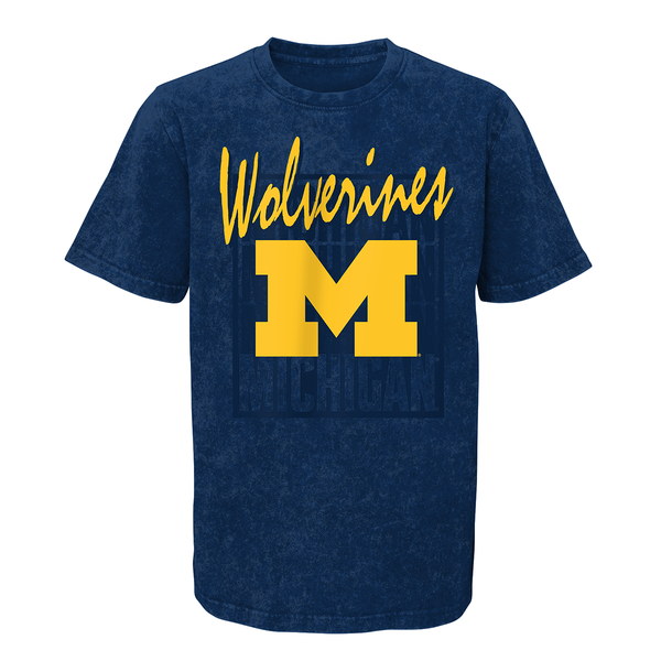 Michigan Wolverines Outerstuff Youth Headliner T-Shirt - Navy