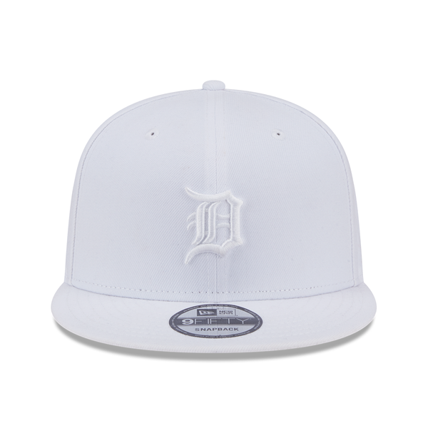 Detroit Tigers New Era Evergreen Tonal 9FIFTY Snapback Hat - White