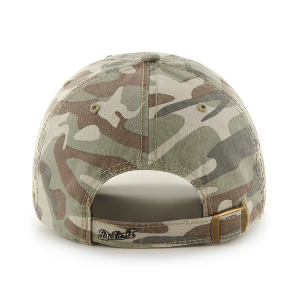 Detroit Tigers '47 Tarpoon Clean Up Adjustable Hat - Camo