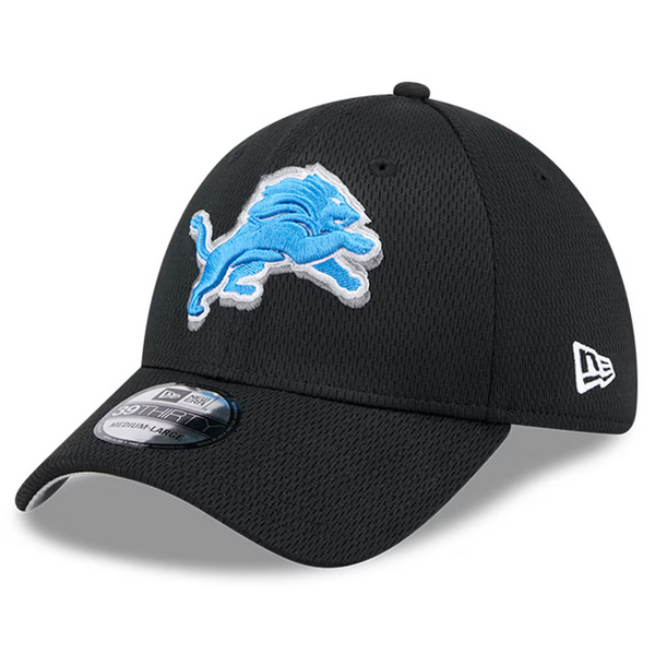 Detroit Lions New Era 2024 NFL Draft 39Thirty Flex Hat - Black