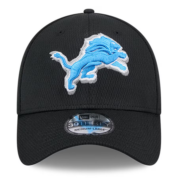 Detroit Lions New Era 2024 NFL Draft 39Thirty Flex Hat - Black