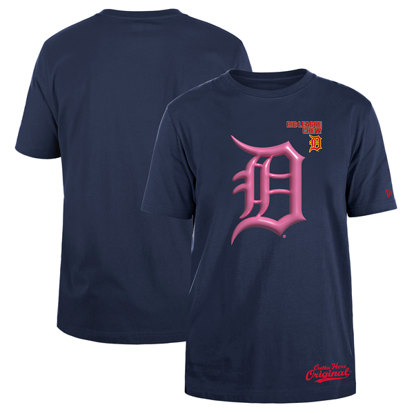 Detroit Tigers New Era MLB x Big League Chew T-Shirt - Navy