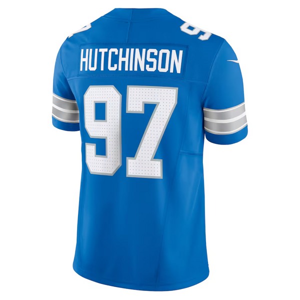 Aidan Hutchinson Detroit Lions Nike Vapor F.U.S.E. Limited Jersey - Blue