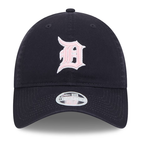 Detroit Tigers New Era Women's 2024 Mother's Day 9Twenty Adjustable Hat - Navy