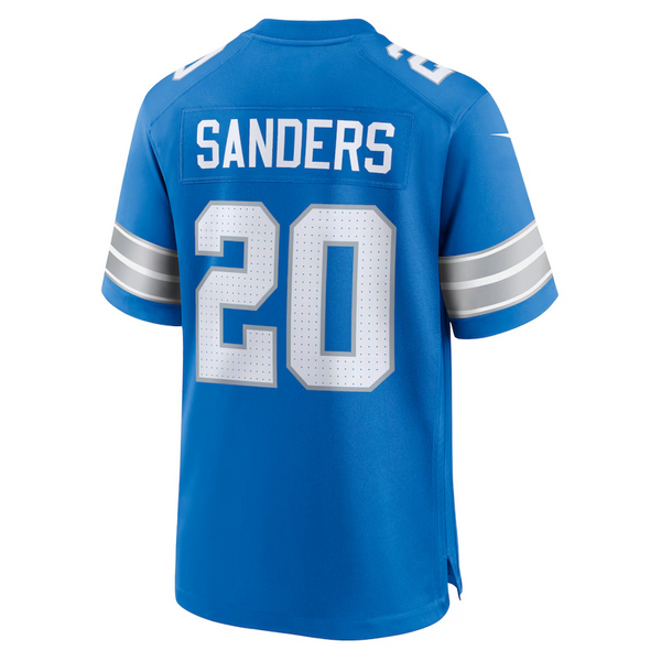 Barry Sanders Detroit Lions Nike Game Jersey - Blue