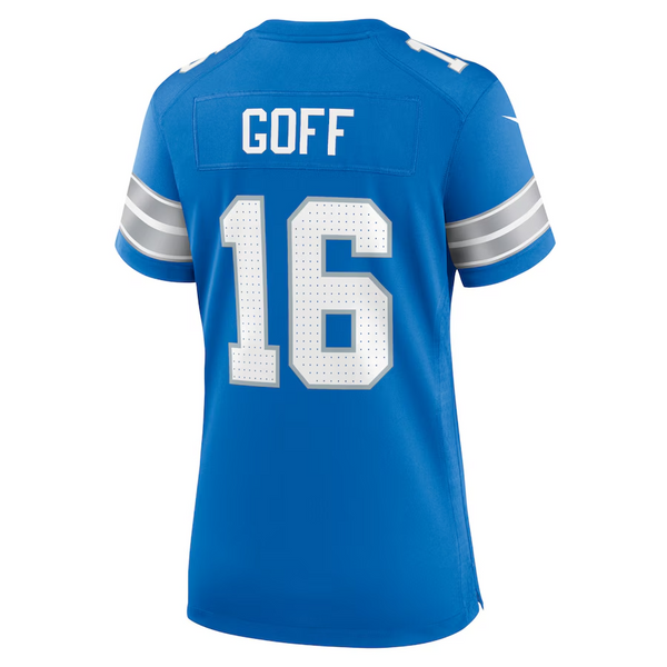 Jared Goff Detroit Lions Nike Women's Game Jersey - Blue