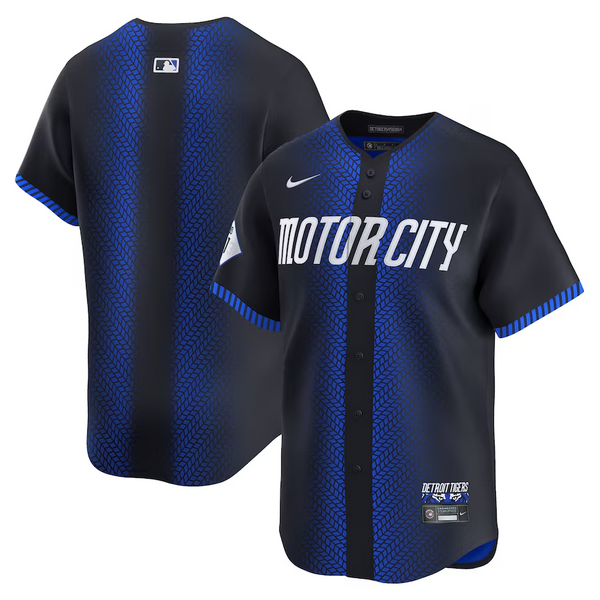 Detroit Tigers Nike 2024 City Connect Limited Jersey - Navy